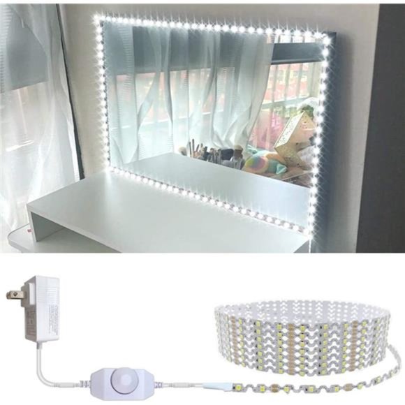 13ft/4M Led Vanity Mirror Lights Kit Bendable NO NEED TO CUT Vanity MakeupMirror - Picture 1 of 6
